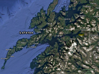 Lage von Narvik