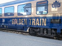 Und da steht er... der "Golden Train"