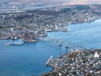 Blick auf Tromsø