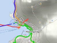 Spaziergang durch Honningsvøg