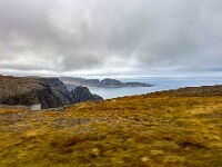 Auf der Fahrt von Honningsvøg zum Nordkap