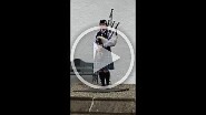 Dudelsackspielerin Blair Castle