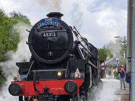 Dampflok von Fort William nach Mallaig