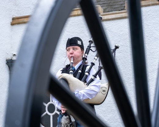 BlairCastle-28-4 Blair Castle Dudelsackspielerin