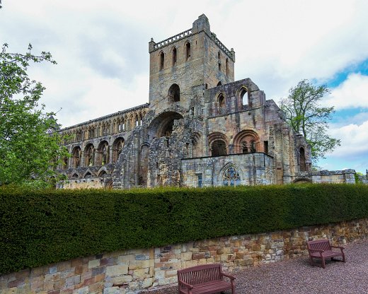 Schottland-10-4 Jedburgh Abbey