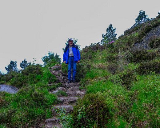 Glenfinnan-20-13 Nicht ganz easy, der Weg...