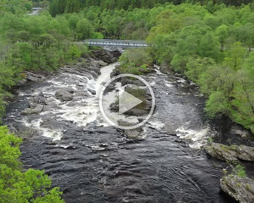 Glen Orchy Waterfalls