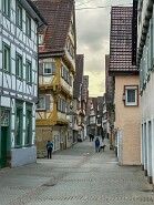 Die Gassen leeren sich