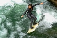 Surfen am Eisbach