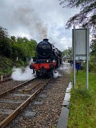 Zug-27-2 Lok in Glenfinnan