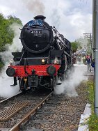 Dampflok von Fort William nach Mallaig