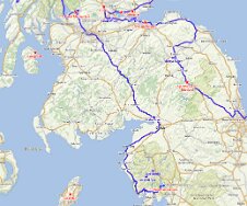 Von Loch Lomond zum Lake District