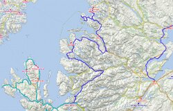 Von Lochinver nach Balmacara